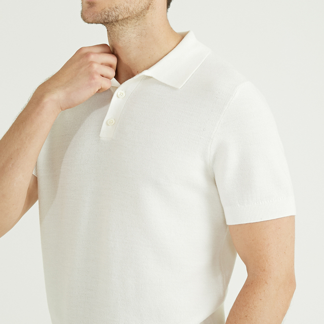 SS - Polo en maille pour homme