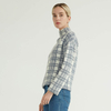 Plaid Nouveau Sweat-shirt à capuche personnalisé simple et avancé pour femme