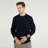 Design élégant et minimaliste personnalisé tricoté mode hommes vêtements pull en tricot hommes