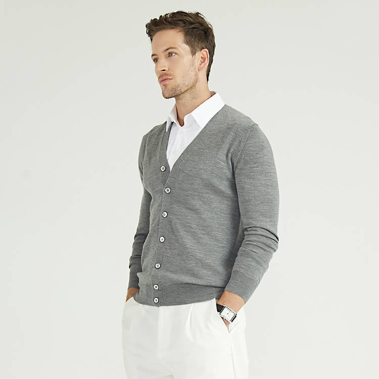 cardigan pull homme