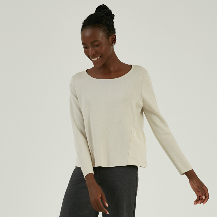 Chandail tricoté tricoté sur mesure pour femmes