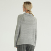 Col roulé de mode simple tricoté gris 2022 pulls en laine pour femmes