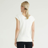 Pull en laine blanc classique Crossover Design Vest pour femme